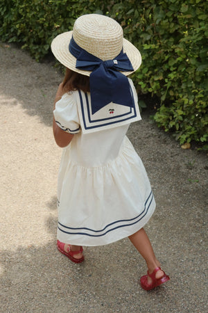 Konges Sløjd Sonnenhut "Allie Sailor Hat" Navy Blazer