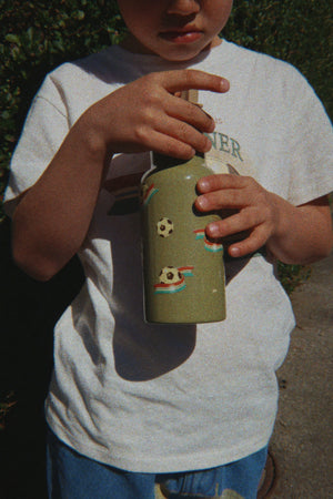 Konges Sløjd Thermo-Trinkflasche | Green/Kick It