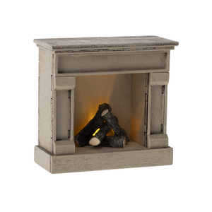 Maileg Kamin Off Maus | White