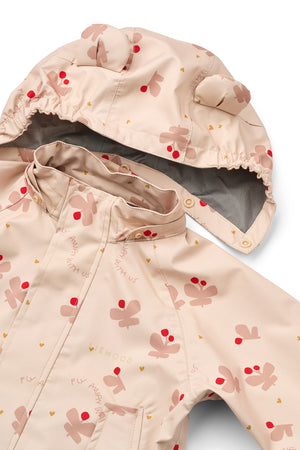Liewood Regen-Set "Manu" | Butterfly / Apple blossom