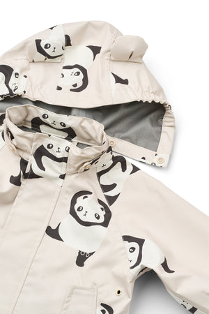 Liewood Regen-Set "Manu" | Panda / Sandy