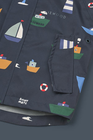 Liewood Regen-Set "Manu" | Sailing / Classic navy