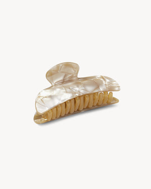 Machete Haarklammer Midi Sand Shell