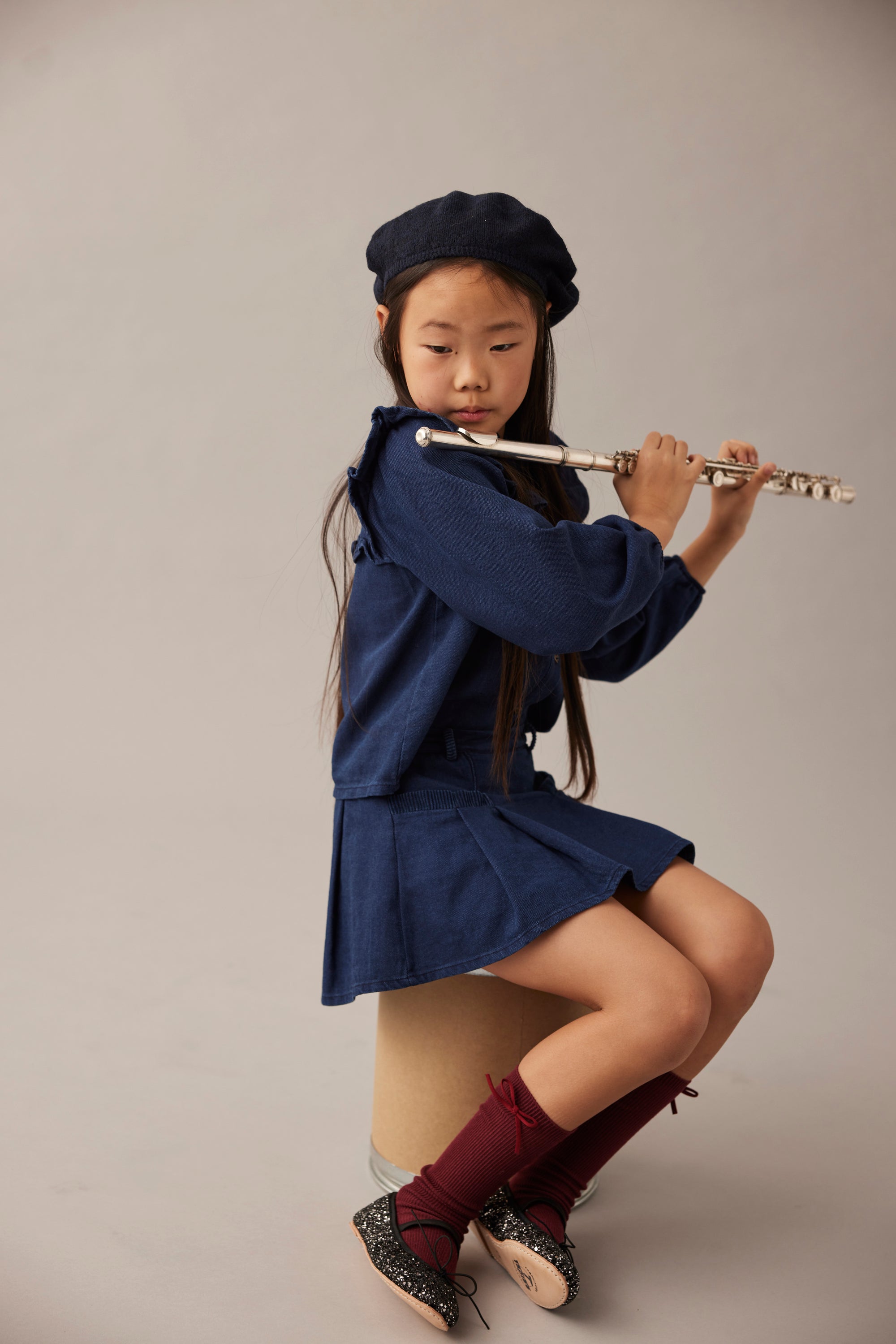 Cozmo Jeans Bluse "Nicole" | Denim