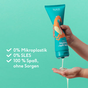 Naïf Kids Detangling Spray – Entwirrspray fuer Kinderhaare in 200-ml-Flasche, vegan und dermatologisch getestet.