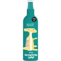 Naïf Kids Detangling Spray – Entwirrspray fuer Kinderhaare in 200-ml-Flasche, vegan und dermatologisch getestet.