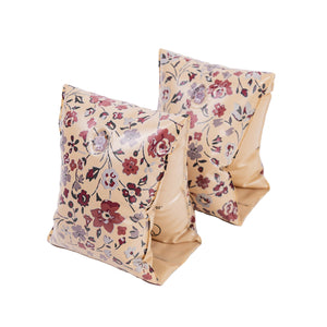 Mrs Ertha Schwimmflügel – florales Design Magic Garden für Kinder von 2 bis 6 Jahren, aufblasbar und BPA-frei"