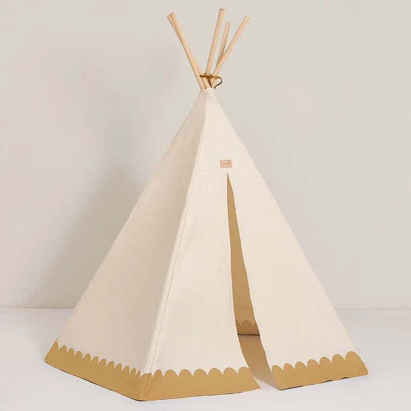 Nobodinoz Arizona Tipi Zelt "Vibes" Ochre