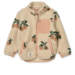 Liewood Fleecejacke "Nolan" | Peach / Sea shell