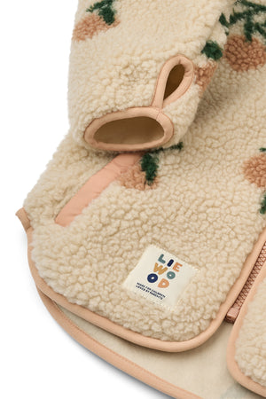Liewood Fleecejacke "Nolan" | Peach / Sea shell