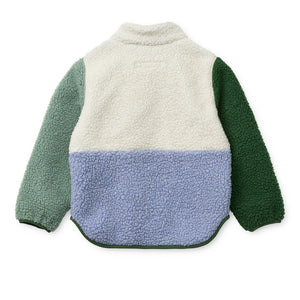 Liewood Fleecejacke "Nolan" | Dusty lavender multi mix