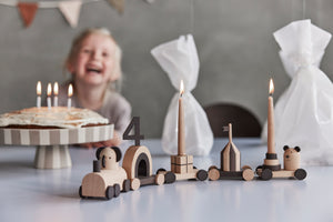 OYOY Plateau décoratif Toppu Ø 27 cm, Clay