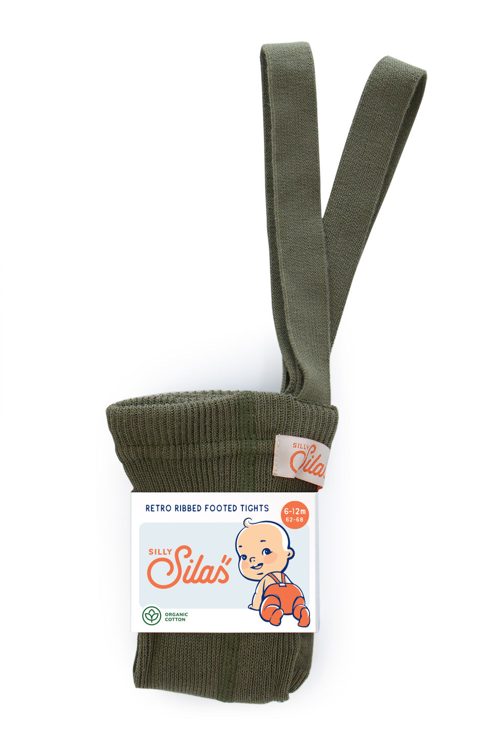 Silly Silas Strumpfhose mit Träger | Olive