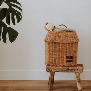 Olli Ella Hanging Rattan Basket "Hutch"