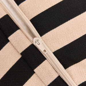 Nobodinoz Sitzsack Otto | Black Sand Stripes