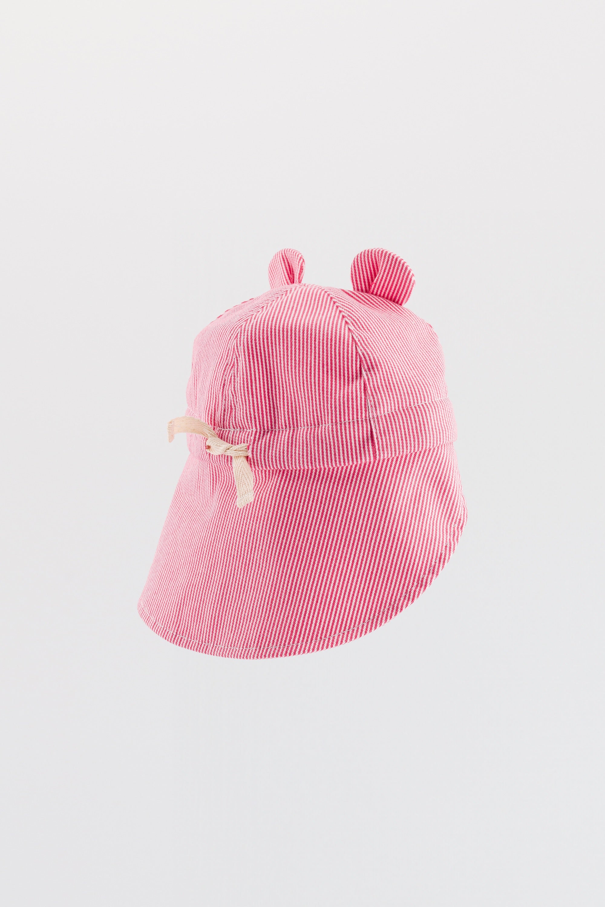Chamaye Baby Sonnenhut "Petit Coeur" Pink | Striped