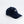 Cord-Cap in Navy Blue mit weißer Take it Easy Stickerei, verstellbarer Passform und verstärkter Front.