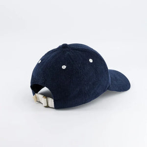 Chamaye Cord-Cap “Take it Easy” | Marienblau