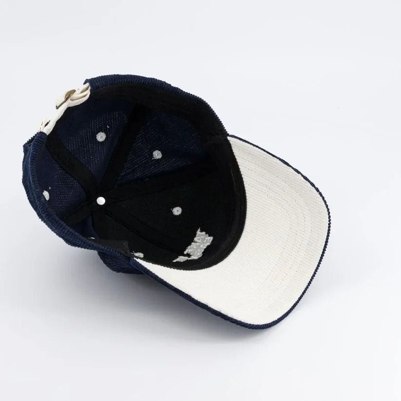 Chamaye Cord-Cap “Take it Easy” | Marienblau
