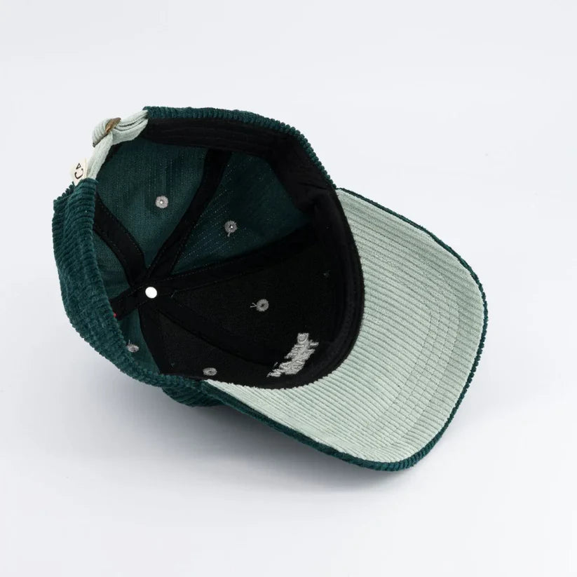 Chamaye Cord-Cap “Dream Team” | Teal Green