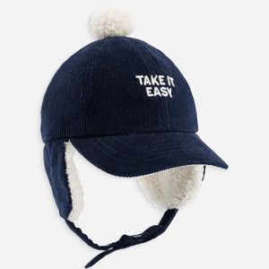 Chamaye Earflap Hat "Take it Easy" | Blaumarine