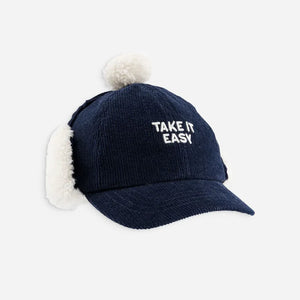 Chamaye Earflap Hat "Take it Easy" | Blaumarine