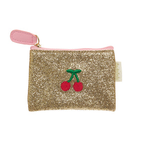 Rockahula Mini-Portemonnaie | Cherry Dreams Glitter