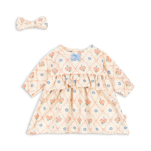Konges Sløjd Puppenkleider-Set "Fleur Decor"