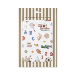Konges Sløjd Back to School Stickers | Multi Boy
