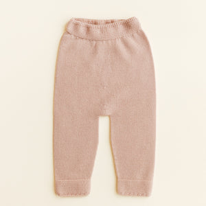 Hvid Baby Strickhose "Guido" Apricot