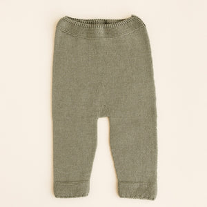 Hvid Baby Strickhose "Guido" Artichoke