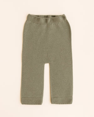 Hvid Baby Strickhose "Guido" Artichoke