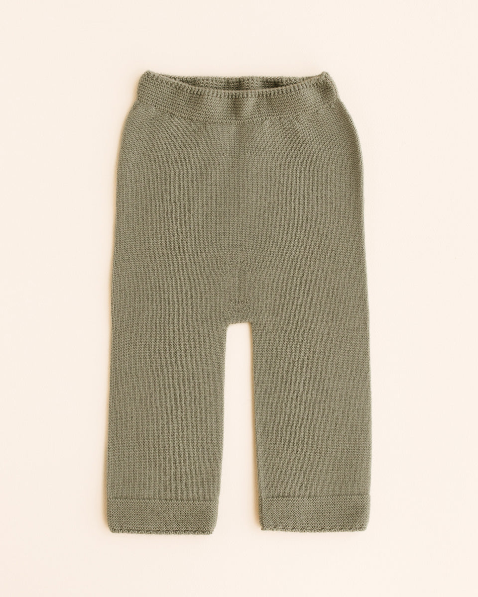 Hvid Baby Strickhose "Guido" Artichoke