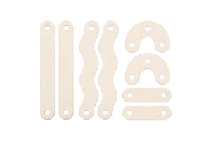 FitWood Balancierbalken Polku L Birke
