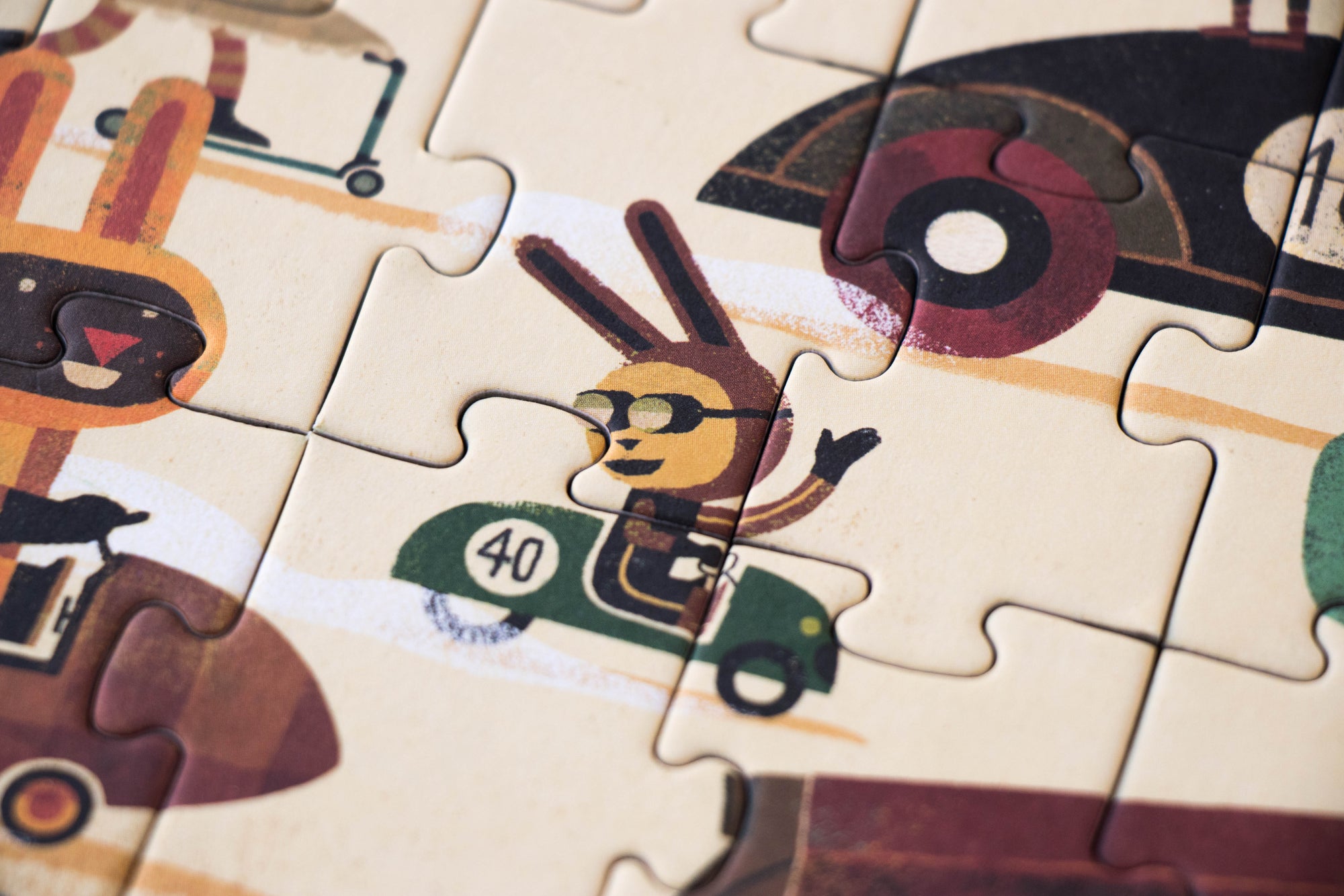 Londji Puzzle "Vroom Vroom"