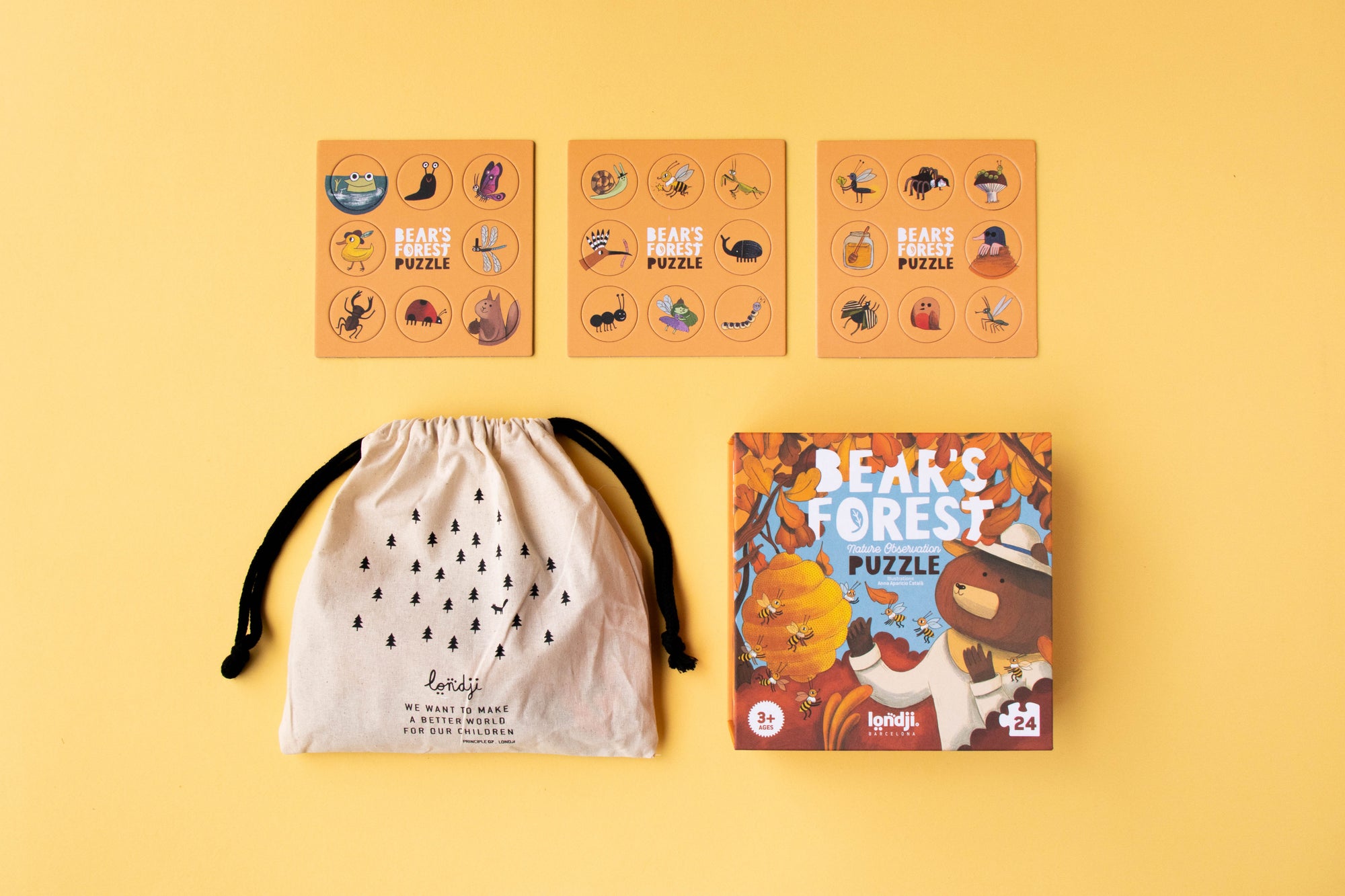 Londji Puzzle "Bears Forest"