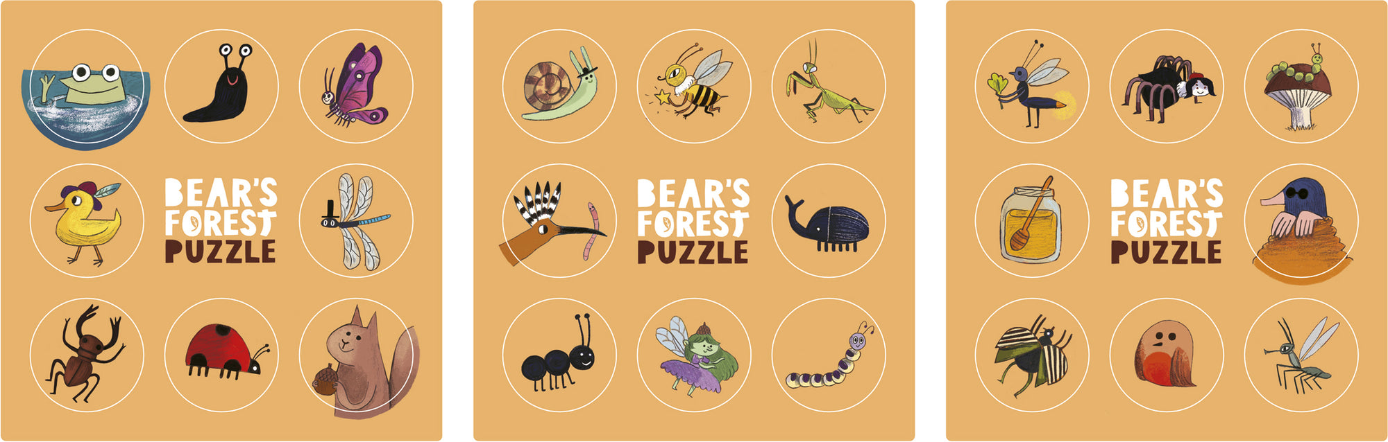 Londji Puzzle "Bears Forest"