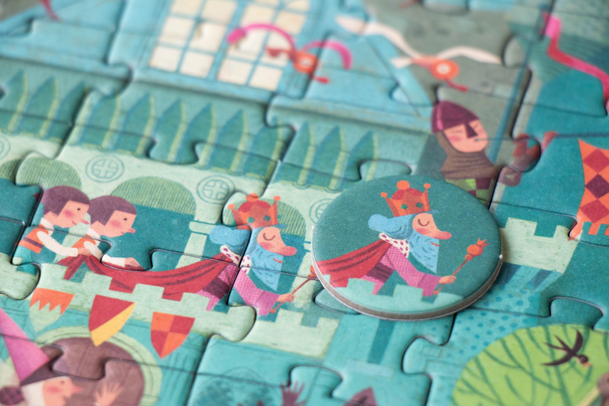 Londji Pocket Puzzle "Castle"