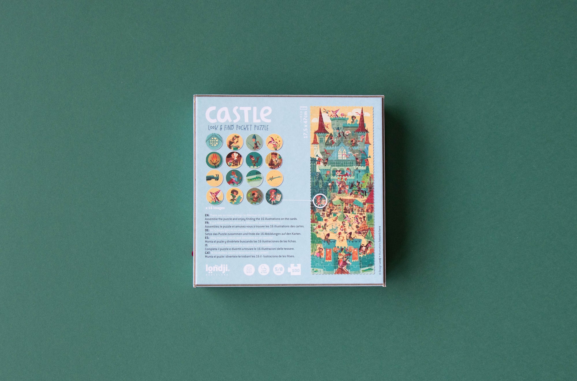 Londji Pocket Puzzle "Castle"