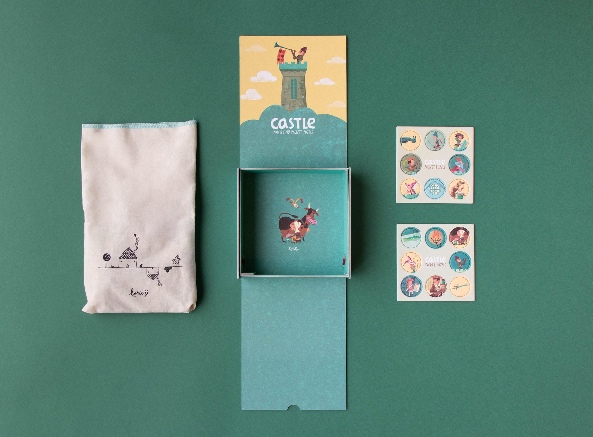 Londji Pocket Puzzle "Castle"