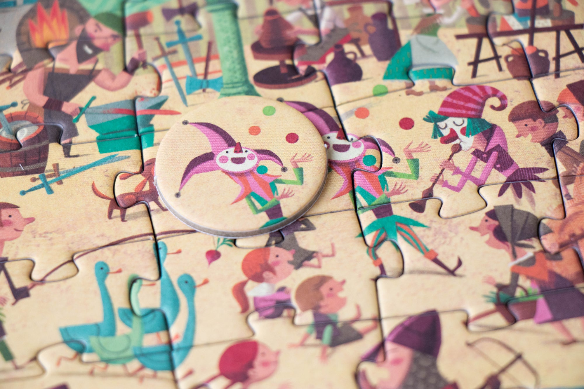 Londji Pocket Puzzle "Castle"