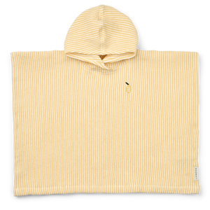 Liewood Poncho "Paco" Lemon Yellow / Creme De La Creme