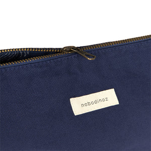Nobodinoz "Paris-Tokyo Cobalt" Cosmetic Bag