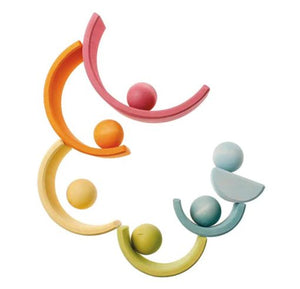Grimm's Pastel Wooden Beads