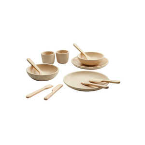 PlanToys Dish Set Natural