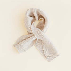 Hvid Schal "Ivo" Cream