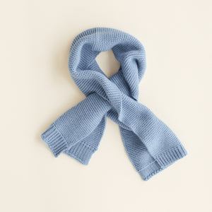 Hvid Schal "Ivo" Light Blue