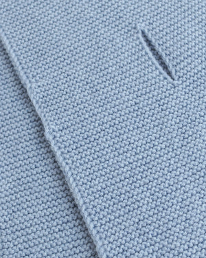 Hvid Schal "Ivo" Light Blue