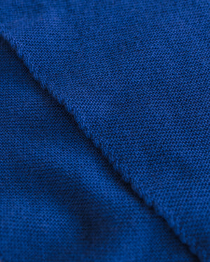 Hvid Dreieckstuch "Josephina" Cobalt Blue