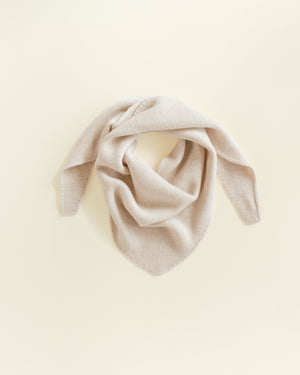 Hvid Dreieckstuch "Josephina" Cream